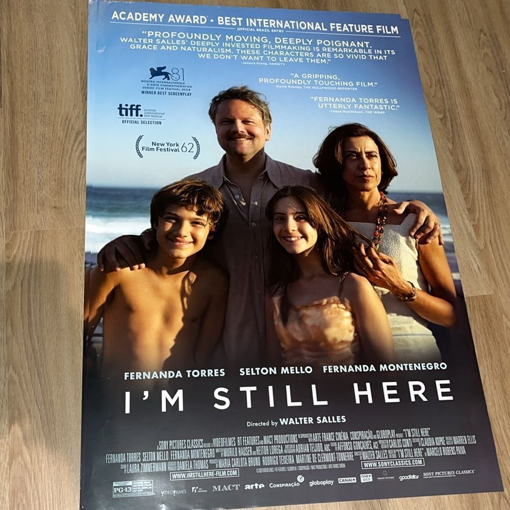 I’m still Hear Comedy Theatre Movie poster award winning film Academy Award